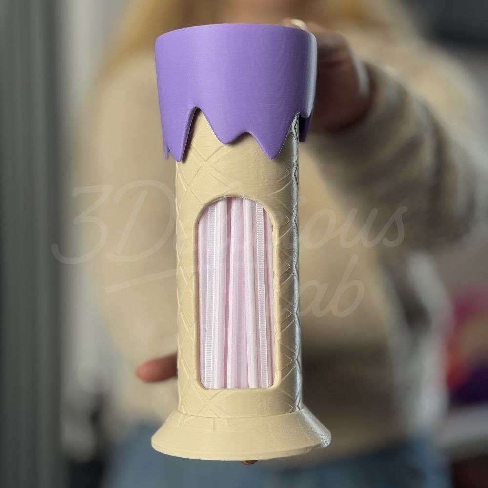 Porta-canudos de sorvete – 22 cm — foto 2