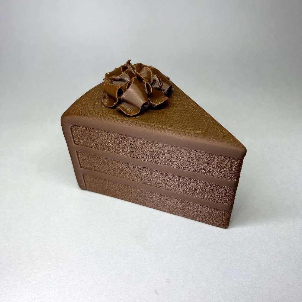 Fatia de bolo de chocolate – 13 cm